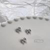 Lz celebridad de internet uñas de circón joyería al por mayor en estilo lujo cadena de diamantes para uñas lazo oso encantador inteligente