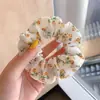 Colección de scrunchies de verano: versátiles ligas coreanas para el cabello, cuerdas para el cabello estilo universitario fresco, accesorios elásticos para el cabello, accesorios para la cabeza para mujeres