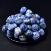 Pedras de Rolar de Cristal Natural Prontas do Fabricante, Partículas Grandes, Pedras Polidas para Difusor de Aromaterapia, Desmagnetização, Decoração de Aquário Budista Atacado