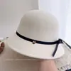 Sombrero de cubo de lana estilo Hepburn con lazo simple para mujer, sombrero británico versátil de invierno, sombrero de fieltro elegante y cálido, moderno