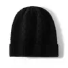 Gorro de Cachemira Engrosado para Mujer, Gorro de Punto Versátil de Color Sólido, Gorro Cálido, Gorro con Protección para los Oídos, Gorro Holgado, Gorro para Clima Frío para Ciclismo al Aire Libre