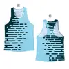 Chaleco de Entrenamiento Atlético para Hombre para Atletismo, Camiseta de Correr de Secado Rápido para Competición, Carreras de Larga y Corta Distancia, Examen Físico y Uniforme de Equipo
