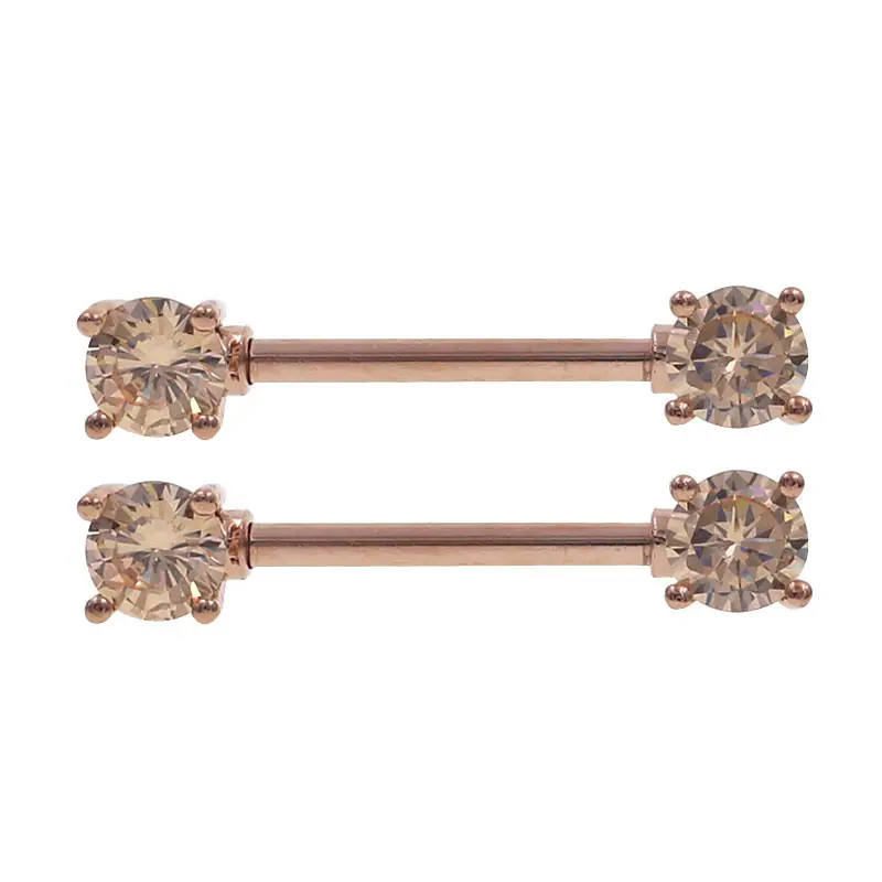 2Pcs-Rose-gold-color-Nipplebut