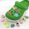Lentejuelas inflables Fresa Sandía Fruta etiqueta de burbuja zapatos hebilla de zapato de flor hebilla decorativa hebilla para zapatos de agujeros exclusivo transfronterizo
