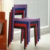 Sillas de Plástico Apilables, Sillas de Comedor de Plástico para Uso en Interiores y Exteriores, Sillas de Respaldo de Lujo Ligero, Sillas Lgf para Recepción y Negociación, Sillas de Comedor