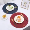 Individual Europeo Sencillo, Salvamanteles Aislante Personalizado para Mesa de Comedor, Gama Alta, Resistente a Altas Temperaturas, Posavasos de Café Impermeable con Logo Impreso