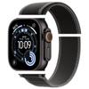 Adequado para a Pulseira Trail S12/Ultra4 da Apple, Mesmo Estilo da Pulseira Apple Trail Loop Cor Vinho/Pedra