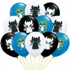 Globos de Látex de 12 Pulgadas Transfronterizos: Spider-Man, Pokemon, Patrulla Canina, Mario, Marvel, Varios Globos de Dibujos Animados
