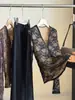 Elegante camiseta de manga larga con cremallera, patchwork de encaje y cuello en V para mujer, nueva base elástica ajustada de otoño, top de chica hot