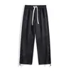 Calça Masculina Outono e Inverno Nova Confortável Personalizada Estampada Calça Suja Versátil Moda Solta Tendência Casual para Homens