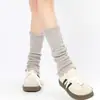 Cálientapiés de miu con lazo y lunares estilo coreano otoño estilo ballet estilo japonés estilo chica rica cálientapiés de algodón holgados para pantorrilla Mary Janes