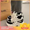 Zapatillas de moda 2026 nuevo modelo de verano para estudiantes, transpirables, a la moda, versátiles, de suela gruesa, ligeras, estilo 'dad shoes' para mujer