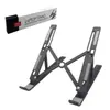 Soporte Elevador para Laptop de Aleación de Aluminio Refrigeración Soporte Ajustable Plegable Almacenamiento Portátil Soporte para Tableta