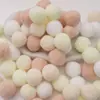 Poliéster Color Alta Elasticidad Pompon Bola de Felpa Pequeña Niños de Jardín de Infancia DIY Decoración Hecha a Mano Material Accesorios Pompon Pequeño
