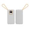 Kit Power Bank Móvel 10000mAh, Power Bank de Carregamento Rápido com Cabo Embutido, Placa PCB (PCBA), Carcaça Pode Ser Impressa com Logotipo