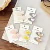 Pinza para el pelo de alta gama estilo coreano con forma de corazón y pedrería, pinza lateral versátil para flequillo y mechones sueltos, accesorio para el cabello para mujer, exclusivamente para ventas transfronterizas