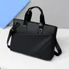 Bolso cruzado para hombre, gran capacidad, maletín portátil diario, bolso de hombro casual para ir al trabajo, bolso para computadora de viaje de negocios