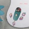 Suministro directo de fábrica fondo plano súper brillante mini arte de uñas color aurora AB lentejuelas para uñas arte de uñas diy pegatinas para accesorios de teléfono móvil