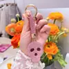 2025 Nuevo Anillo Creativo para Llavero Alto Sentido DIY Calavera de Diamante Colgante para Llavero Accesorios para Ropa