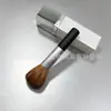 Pincel de contorno con forma de calabaza que se adapta a los contornos faciales, pincel para sombras de perfil, pincel de maquillaje, pincel para polvos sueltos, pincel para colorete, hecho de pelo de poni