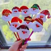 Oficina Transfronteriza Suministros Navideños Culturales y Educativos Bolígrafo de Peluche Navideño Regalos para Estudiantes Decoraciones Navideñas