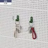 Acessórios para Painel Perfurado Redondo de Ferro Forjado Gancho Universal Cesta de Malha de Metal Caixa de Armazenamento de Plástico Prateleira Magnética Sem Clipe