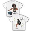 Camiseta de sourcing transfronteiriça Linda Naomitee SZA alvo camiseta SZA SOS T-sh