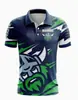 Venta caliente Amazon comercio exterior transfronterizo impresión digital 3D cuello con solapa botones manga corta para hombre casual camisa Polo al por mayor