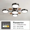 Luminária de Sala de Estar Nórdica Luminária de Teto Macaron Luminária Redonda de Quarto Lâmpada Inteligente por Voz para Restaurante Pacote de Iluminação