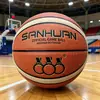Balón de baloncesto de tres anillos 3V3, tamaño 7, con diseño de patrón de olas, adecuado para juegos en interiores y exteriores, específicamente para entrenamiento 3 contra 3, 3X3, material de PU que absorbe la humedad, balón de baloncesto tamaño 6