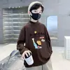 Y2311# Ropa Infantil Niños Casual Camiseta Joker Manga Larga Otoño Niños Grandes Top Camiseta Camiseta Básica