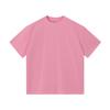 Camiseta de Marca de Moda de Peso Pesado 260g Desgastada Lavada Teñida con Cera Teñida con Sal Frita Rota y Desgastada Blanqueada 26015
