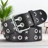 Accesorios de Cinturón Retro Estilo Americano Industria Pesada Cintura Estrecha Decorativa para Mujer Jeans Remache Metálico Cinturón Ancho Nuevo Estilo 2024