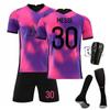20-21 Paris 3 uniforme de futebol fora 30 Messi 10 Neymar 7 Mbappé 4 camisa de camuflagem atacado