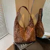 Bolso Grande de Estampado de Leopardo para Otoño e Invierno Transfronterizo para Mujer 2026 Nuevo Bolso de Hombro Individual Casual para el Trabajo Bolso Tote Relajado