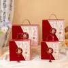 Nueva Caja de Souvenir de Terciopelo Chino Caja de Dulces para Boda Compromiso Caja de Regalo de Agradecimiento para Invitados Damas de Honor Caja de Empaque Caja Vacía