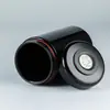 Nuevo fabricante de botellas de crema al por mayor botellas de vidrio violeta, el más vendido de Amazon botella de cáñamo material amatista termómetro