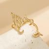 Aretes de Mariposa Elfo Estilo Europeo y Americano Transfronterizo Diseño Personalizado a la Moda Metal Colgante de Oreja Dulce Cool Spice Girls Nuevos Aretes Vintage