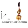 Chaveiro Pingente de Fruta da Sorte Giratório de Madeira Pingente Decorativo para Bolsa Fábrica Atacado Brinquedo Giratório Divertido
