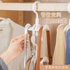 Gancho Giratorio Japonés para Bolsas Gancho Creativo Multifuncional para Almacenamiento de Bolsas A prueba de Arrugas Sin Taladro Perchero para Capucha