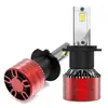 V13 Faros LED para Coche H7 Súper Brillantes Luz de Enfoque Bombillas para Coche Ledh4H1H11 Envío Directo del Fabricante