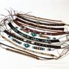 Hebilla Creativa Transfronteriza Decoración para Sombrero de Paja DIY Hecho a Mano Estilo Étnico Bohemio Cuerda Trenzada con Accesorios para Sombrero
