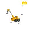 Jardín de Niños Mini Ensamblado Bloques de Construcción de Partículas Pequeñas Ingeniería Fuego Coche Motocicleta Aliexpress Juguetes En Bolsa Venta al por Mayor