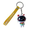 Llavero Personalizado de Resina de PVC Figura de Dibujos Animados Anime Juguete de Moda Goma Suave Colgante de Silicona 3D Personalización
