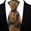 Nova Gravata Masculina 8cm Poliéster Seda Jacquard Gravata Negócios Formal Gravata Logo Personalizado Gravata Feita à Mão para Homens
