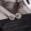 Pendientes con borlas cruzadas, estilo dulce y moderno, diseño de nicho, hebilla de oreja sencilla, pendientes retro personalizados de estilo hip hop Spice Girl para mujer
