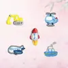 Jinxuan bordado computador logo desenho animado fofo veículo bordado adesivos acessórios de vestuário patch adesivos autoadesivos tecido adesivos
