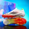 Zapatos de césped para fútbol de entrenamiento transfronterizo para chicas, zapatillas deportivas con tacos largos ligeras para competición de la Copa Mundial juvenil para niños