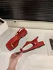 Sandalias de cuña plateadas sin cordones para mujer Zapatos 2025 Nuevo Verano Rojas con Falda Estilo Resort Francés Sandalias Romanas
