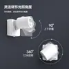 Lámpara de pared enchufable, no requiere instalación, para mesita de noche de dormitorio, luz de lectura, diseño simple, con interruptor